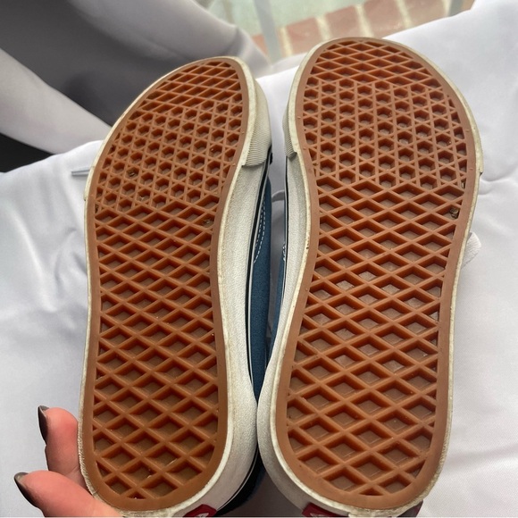 Vans Old Skool Low Ultracush Black Blue 508731  Women's Size 7 Men's Size 5.5 - Picture 6 of 8